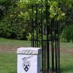 Memorials in the Garden of Remembrance to the Carmelite Order 